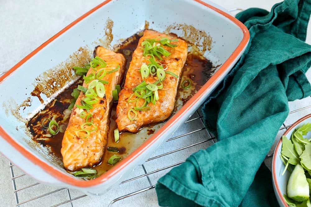 Zalm uit de oven